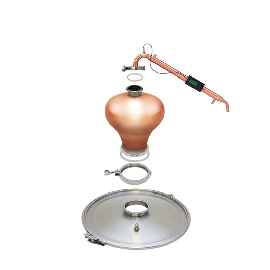 Distilling Lid + Alembic Attachment Kit + Alembic Condenser – supplier photo