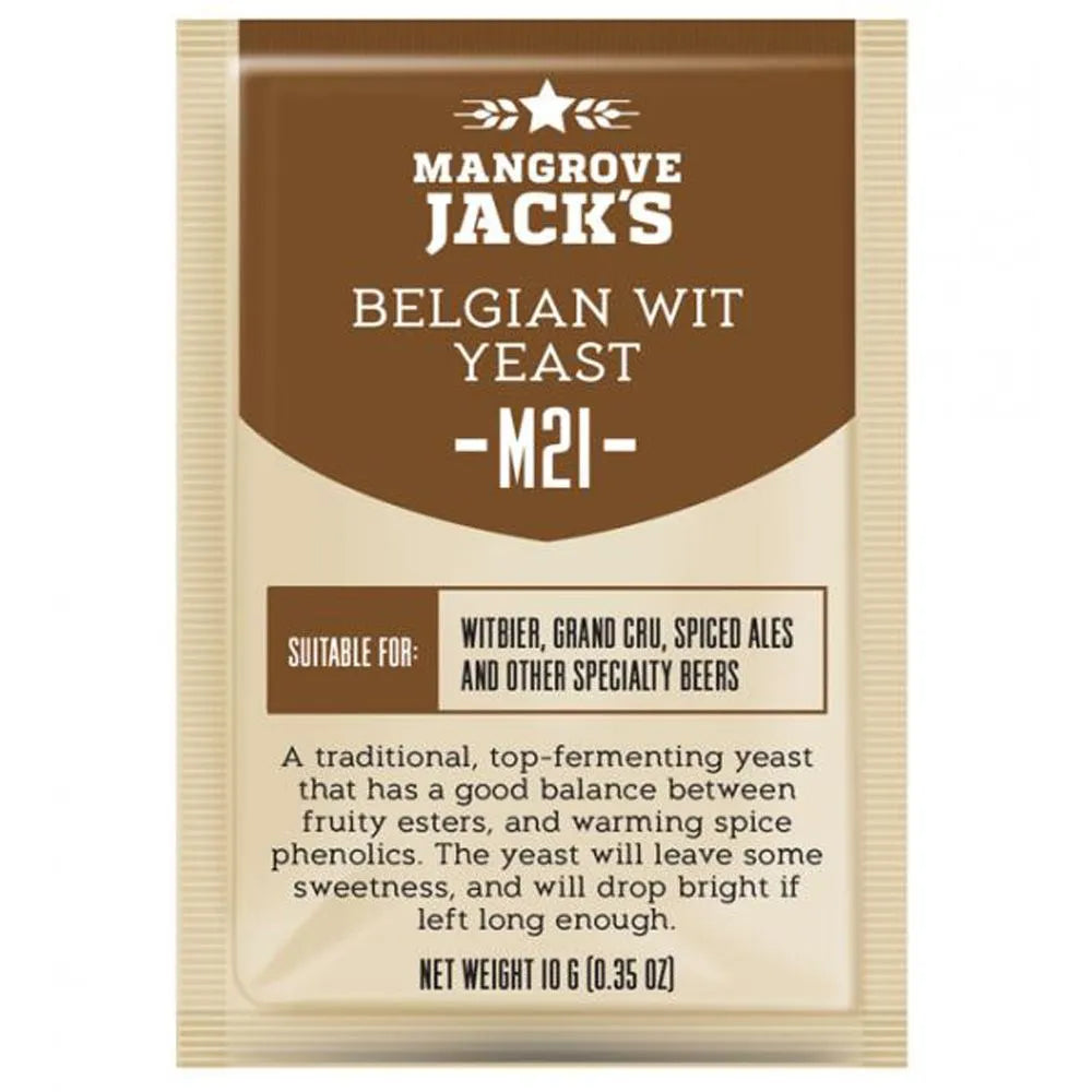 Mangrove Jacks Craft Series Belgian Wit Yeast M21