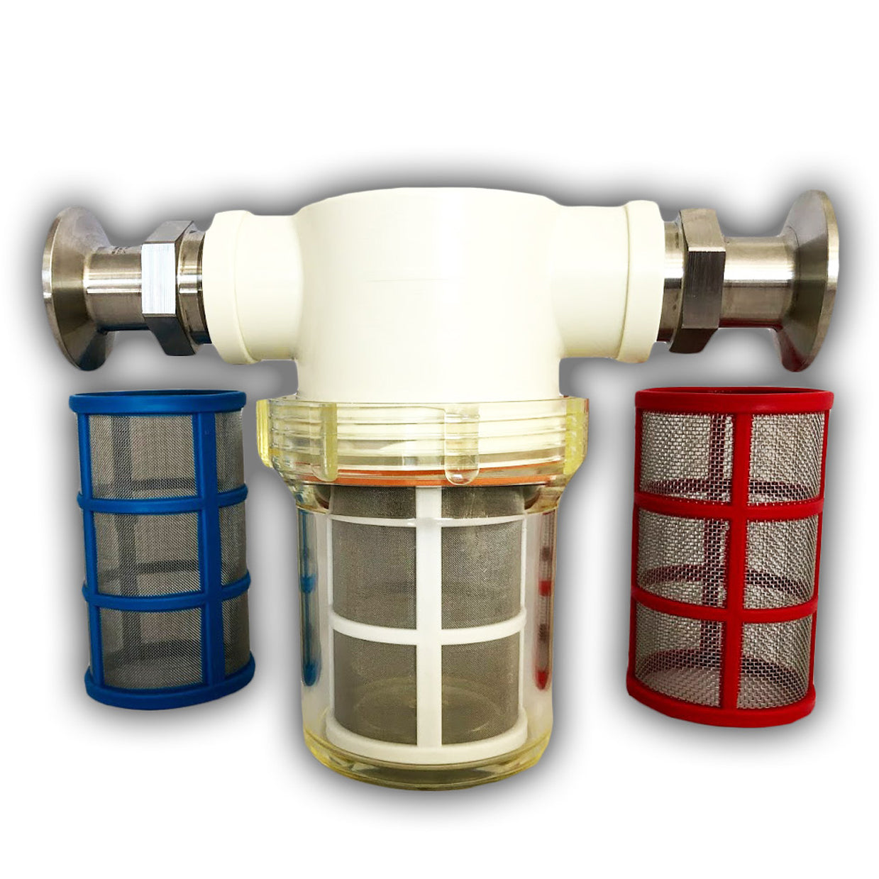 Bouncer Pro inline beer filter and infuser for homebrewing