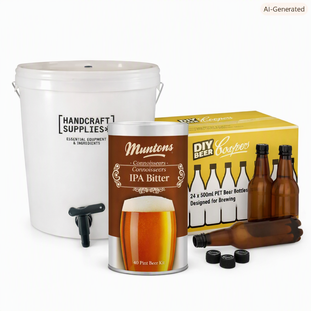 Complete Beer Making Bundle (PET Bottles) — Muntons Connoisseurs