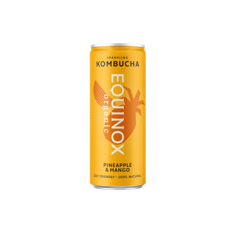Pineapple & Mango Kombucha - Case of 12