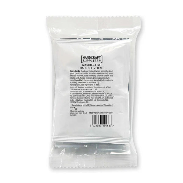 Handcraft Supplies Hard Seltzer Pack - Mango & Lime