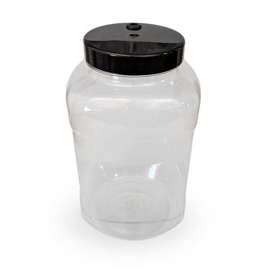 Handcraft Supplies 4.5L Wide Neck PET Demijohn with Lid & Grommet – supplier photo 1