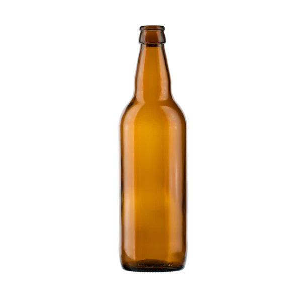 Handcraft Supplies 500ml Amber Crown Cap Bottles — Pack of 20