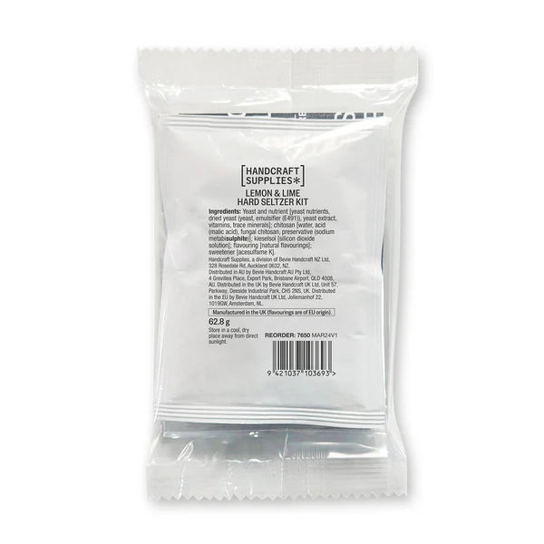 Handcraft Supplies Hard Seltzer Pack - Lemon & Lime