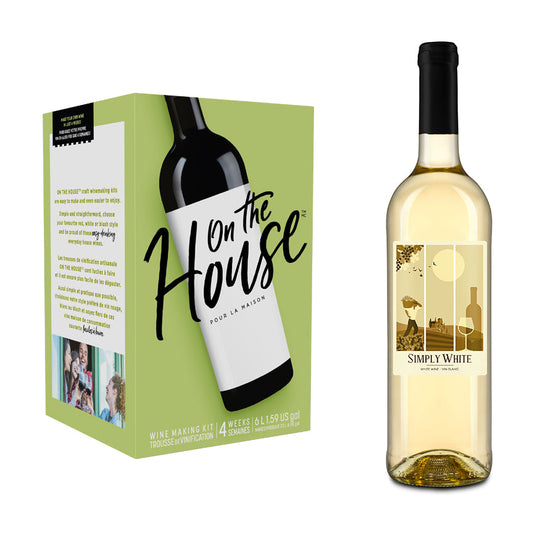 On The House California White Wine Kit – supplier photo
