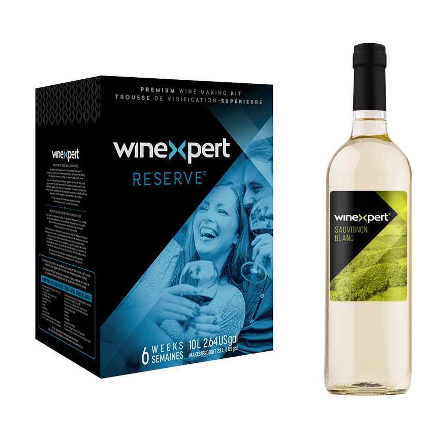 Winexpert Reserve California Sauvignon Blanc Style wine kit