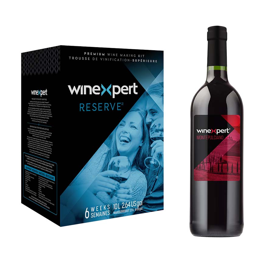 Winexpert Reserve Italian Montepulciano wine kit