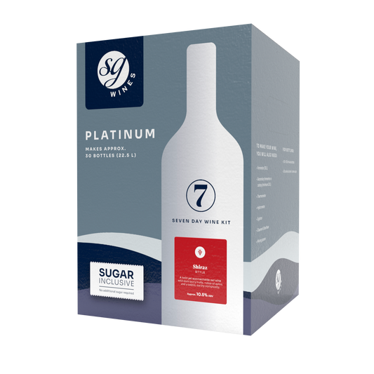 SG Wines Platinum Shiraz Wine Kit – supplier photo