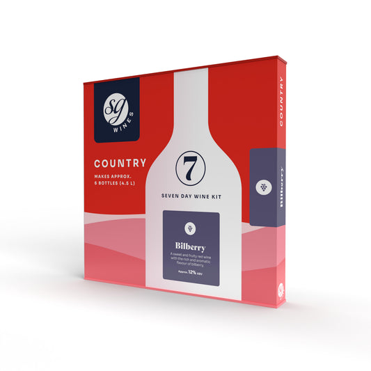SG Wines Country 6 Bottle Bilberry Wine Kit – supplier photo