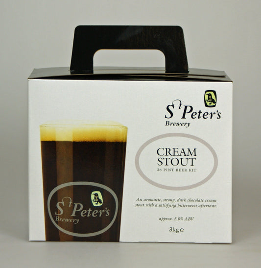 St Peters Cream Stout 3.0kg (36 pt) – supplier photo