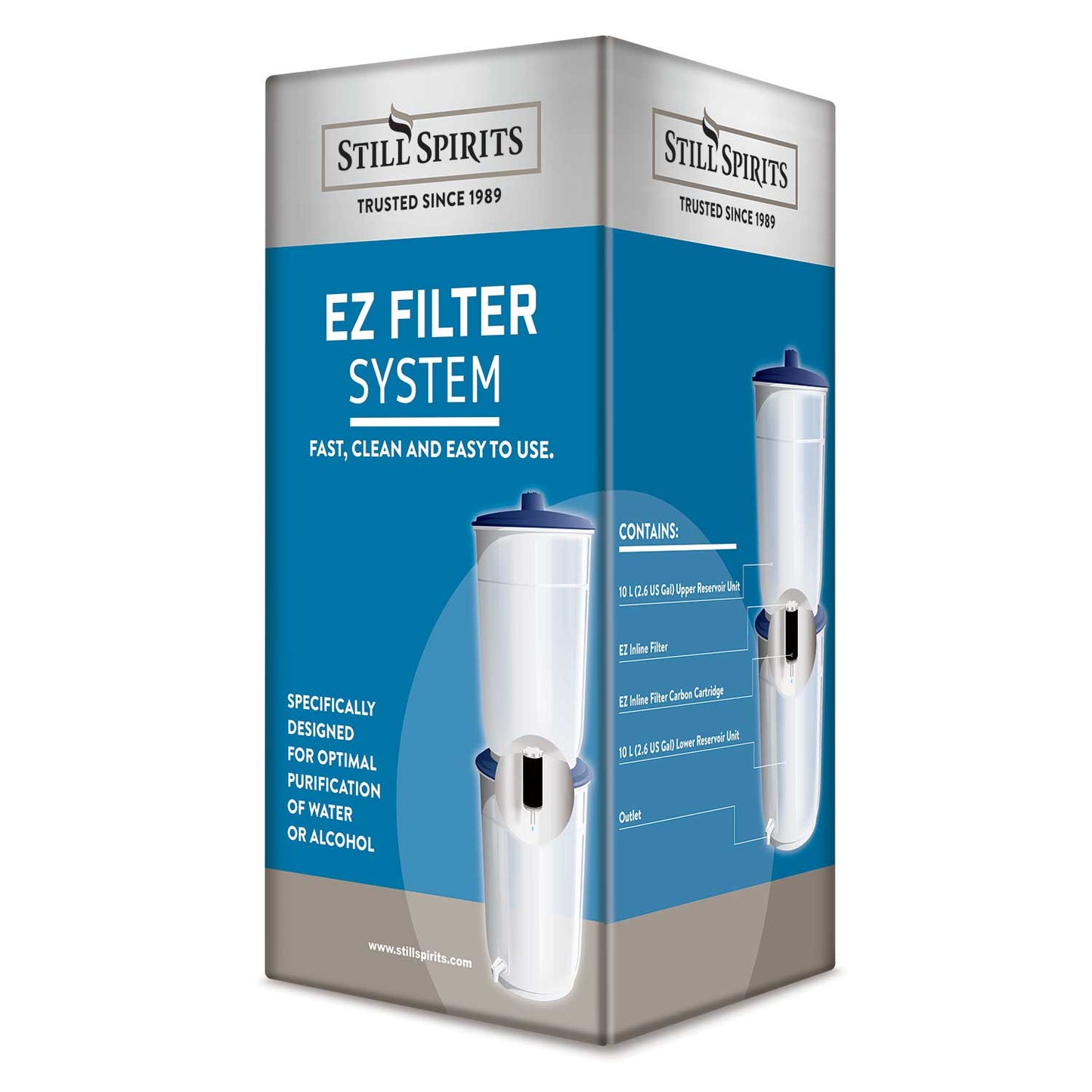 Still Spirits Easy Filter System Detail