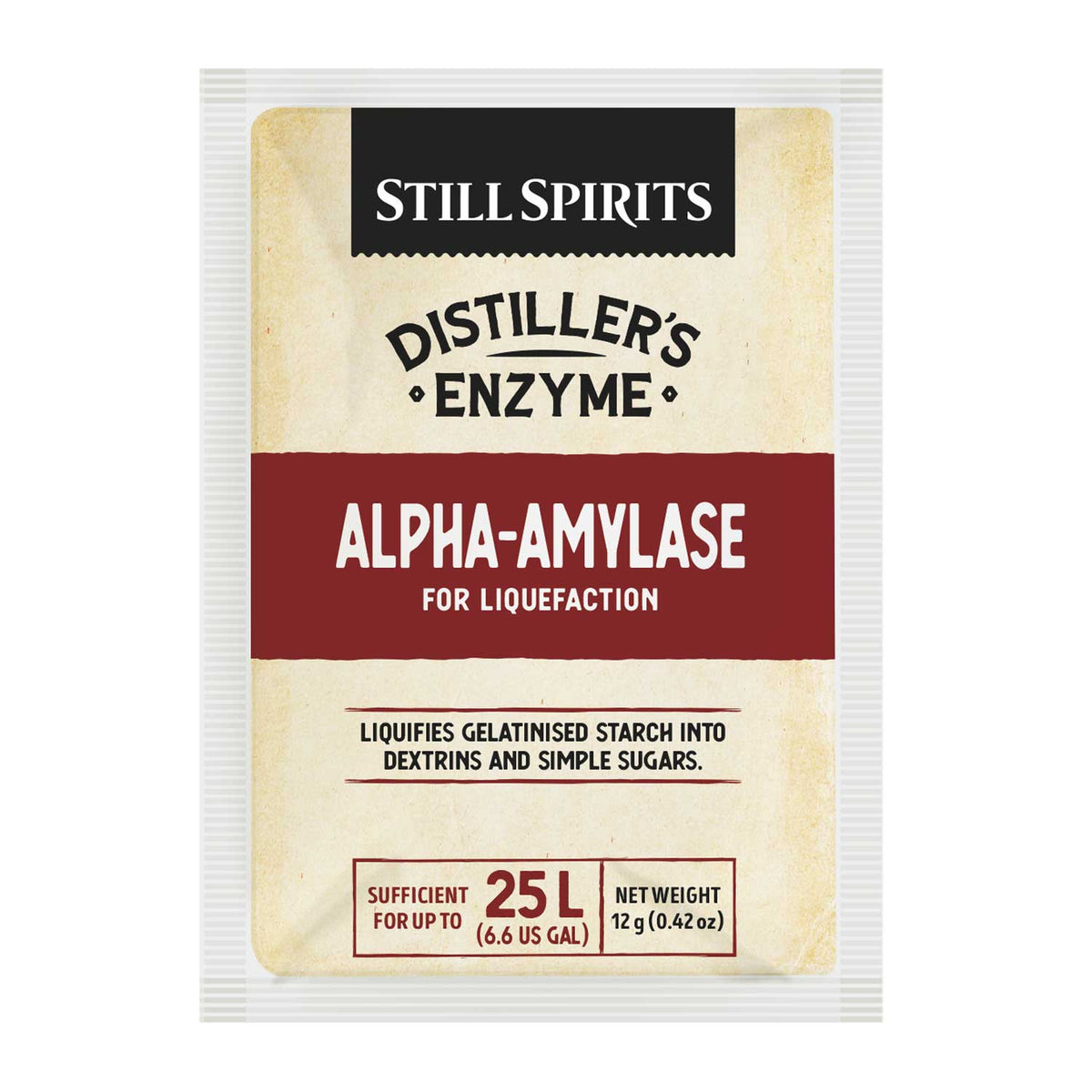 Still Spirits Distiller's Enzyme Alpha-amylase 12g – supplier photo
