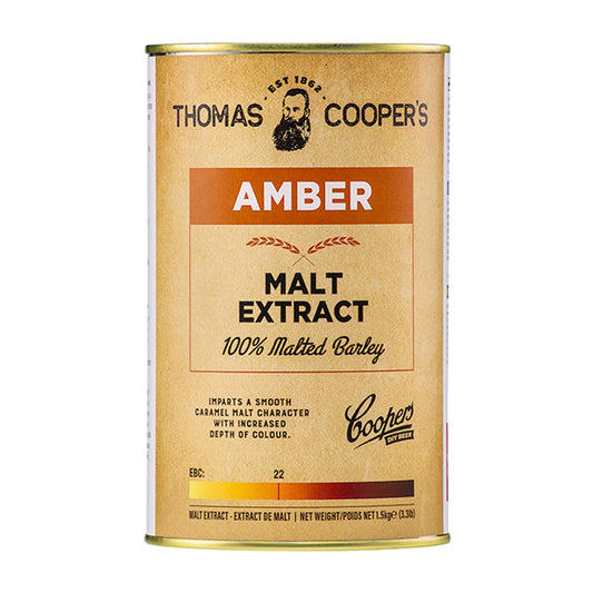 Thomas Coopers Amber Malt Extract (1.5kg) – Coopers photo 1