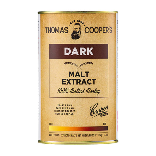 Thomas Coopers Dark Malt Extract (1.5kg) – Coopers photo 1