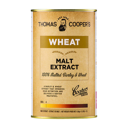 Thomas Coopers Wheat Malt Extract (1.5kg) – Coopers photo 1