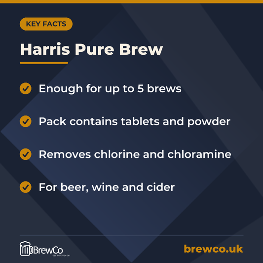 Harris Pure Brew – key facts