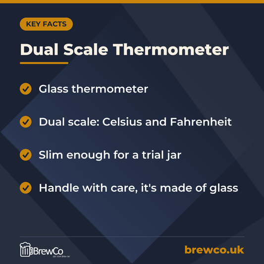 Dual Scale Thermometer – key facts