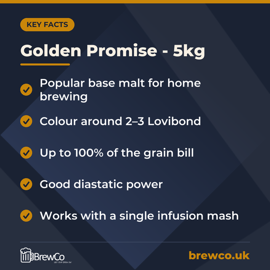 Golden Promise - 5kg – key facts
