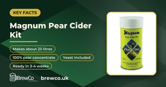 Magnum Pear Ciderkit key facts