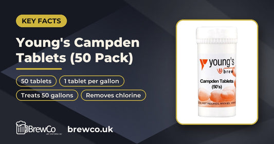 Young's Campden Tablets (50's) key facts