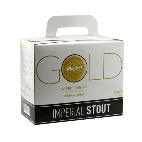 Muntons Gold Imperial Stout 3kg Home Brew Kit – main product photo