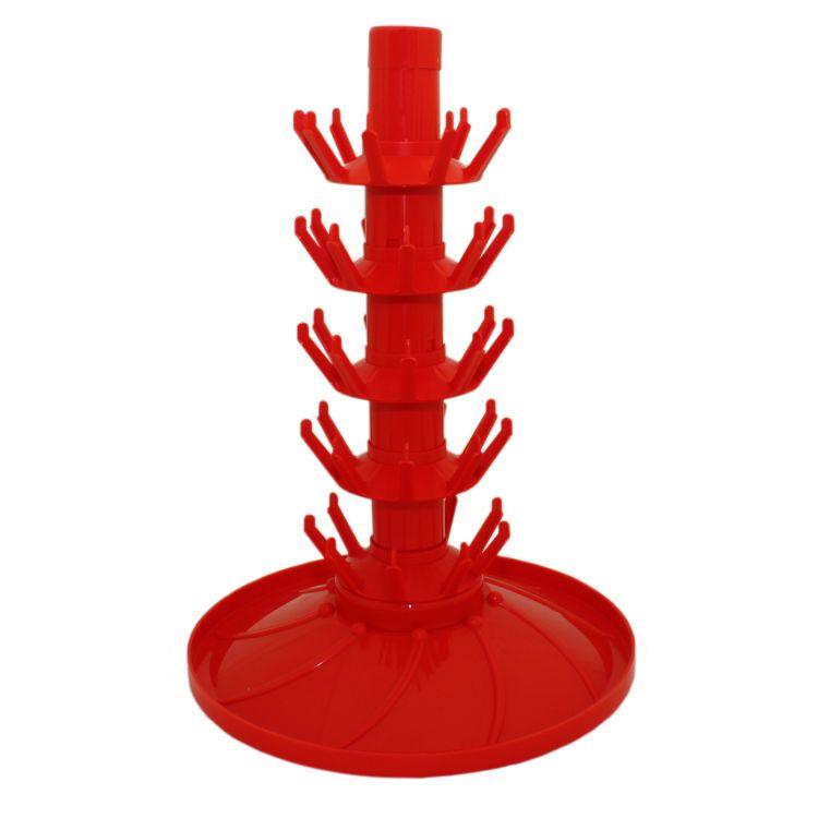 Bottle Drainer - 77 Bottle (Red)
