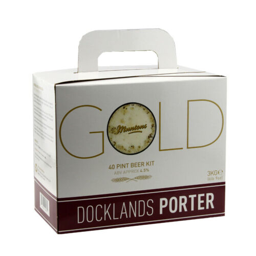 Muntons Gold Dockland Porter 3kg Home Brew Kit – main product photo