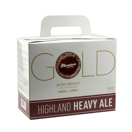 Muntons Gold Highland Heavy Ale 3kg Home Brew Kit – main product photo