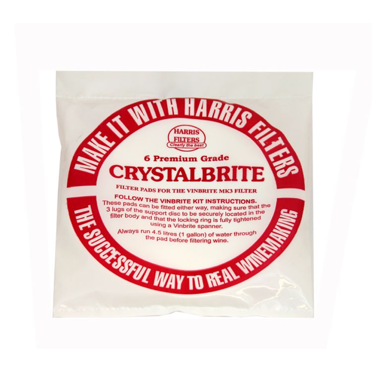 Harris Filters Crystalbrite Pads