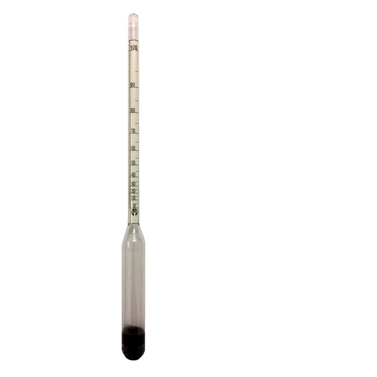 Alcoholometer / Spirit Hydrometer 0 / 100%