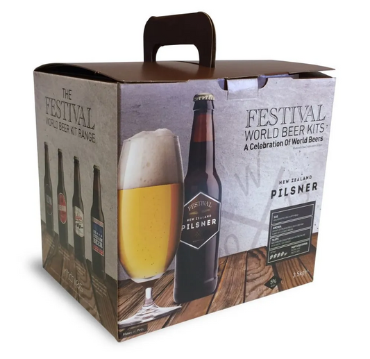 Festival World New Zealand Pilsner – main product photo