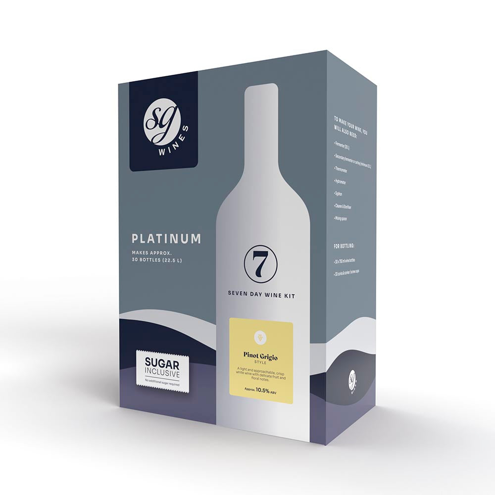 Solomon Grundy Platinum Wine Kit Range