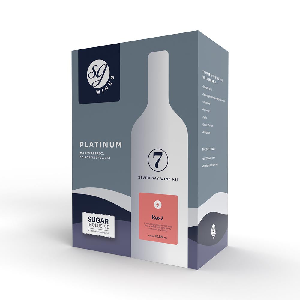Solomon Grundy Platinum Wine Kit Range