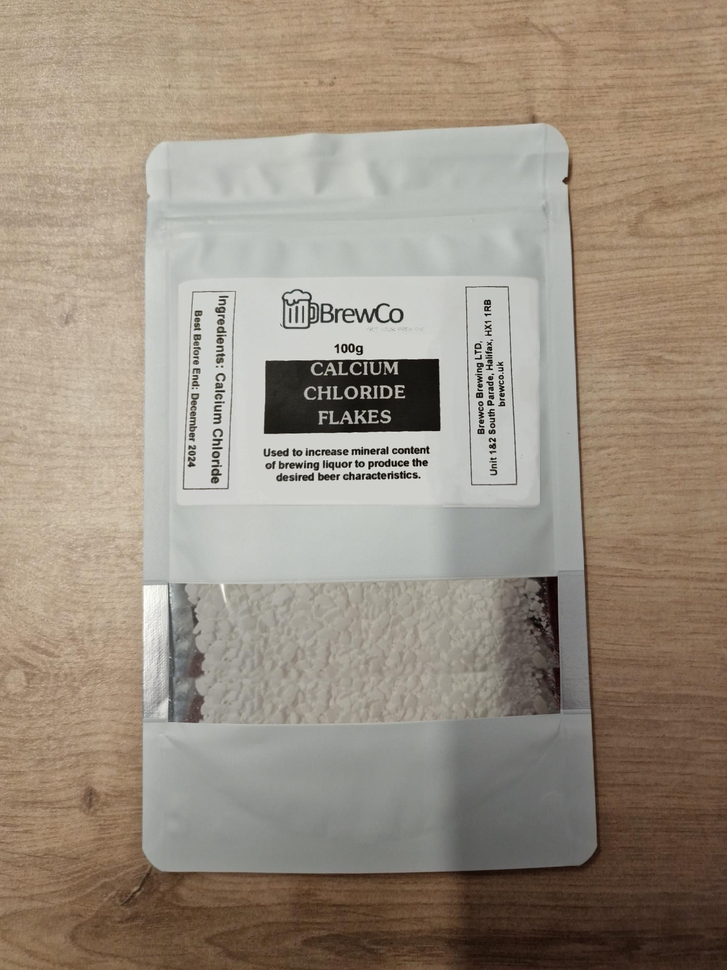 Brewco Calcium Chloride Flakes 100g