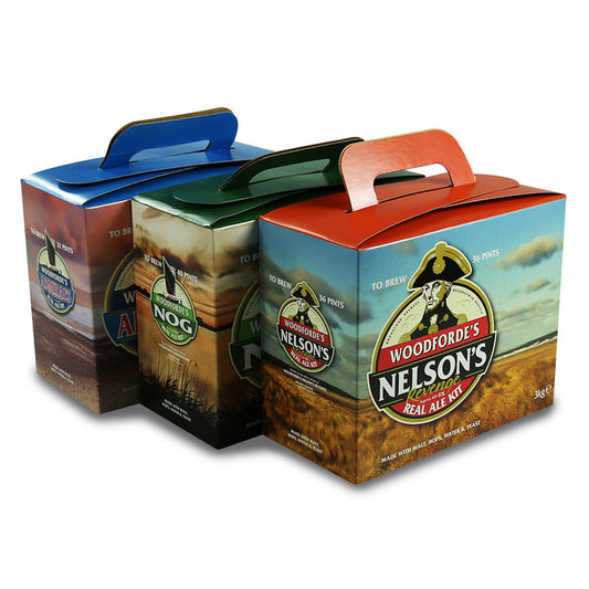Woodforde's home brew beer kit range - award-winning Norfolk ales