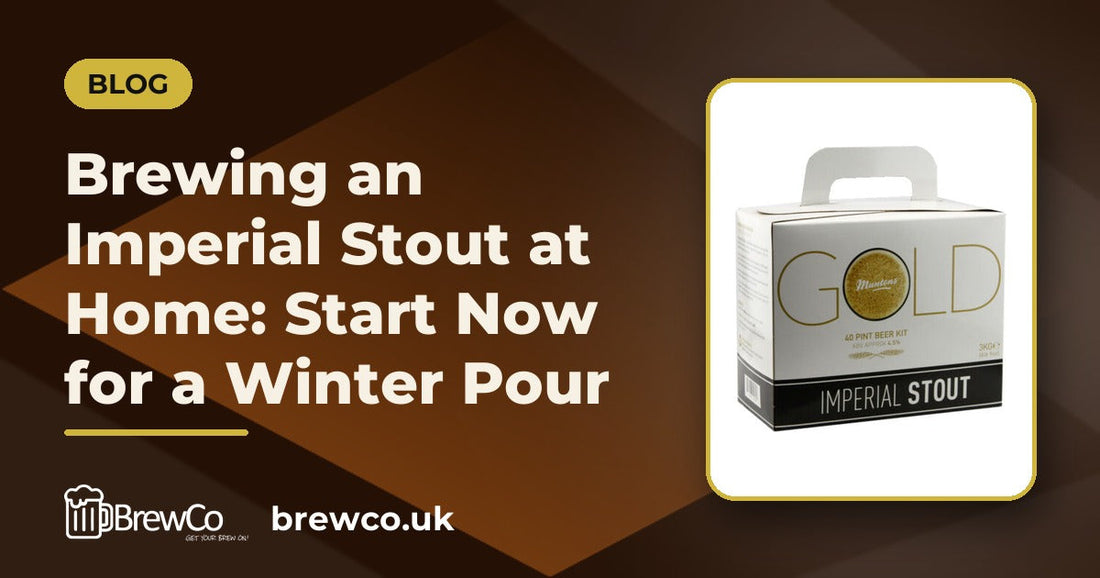 Brewing an Imperial Stout at Home: Start Now for a Winter Pour