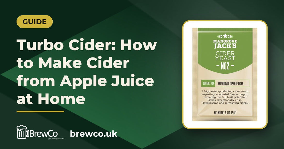 Turbo Cider: How to Make Cider from Apple Juice at Home