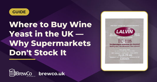 Where to Buy Wine Yeast in the UK — Why Supermarkets Don't Stock It