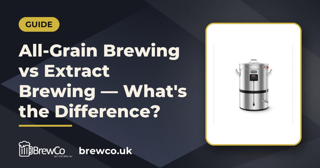All-Grain Brewing vs Extract Brewing — What's the Difference?
