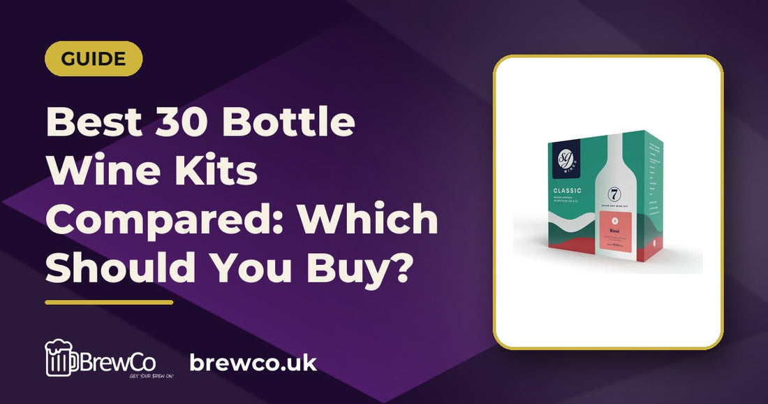 Best 30 Bottle Wine Kits Compared: Which Should You Buy?