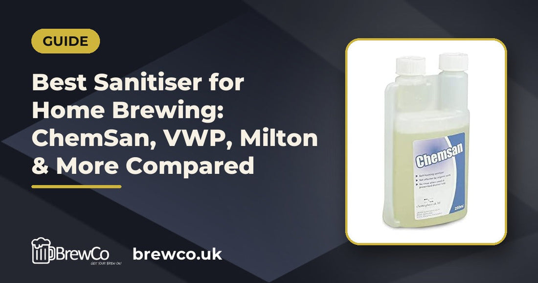 Best Sanitiser for Home Brewing: ChemSan, VWP, Milton & More Compared