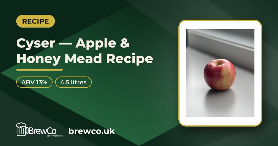 Cyser — Apple & Honey Mead Recipe