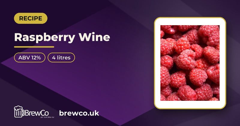 Raspberry Wine — Home Brew Recipe