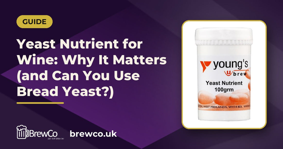 Yeast Nutrient for Wine: Why It Matters (and Can You Use Bread Yeast?)