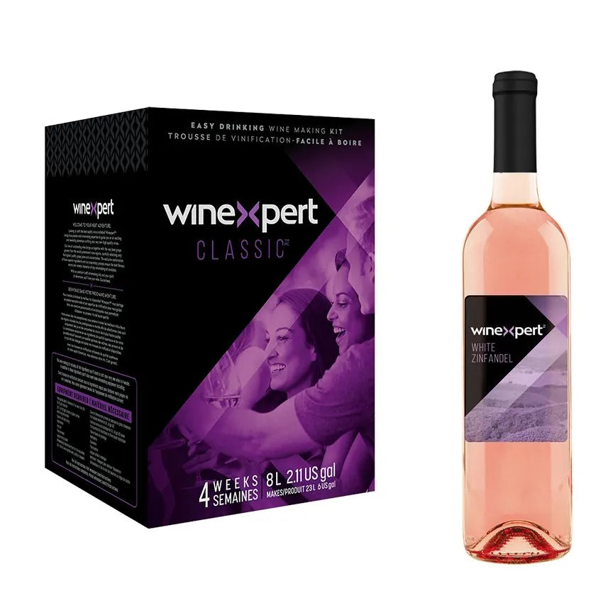 Winexpert Classic California White Zinfandel wine kit