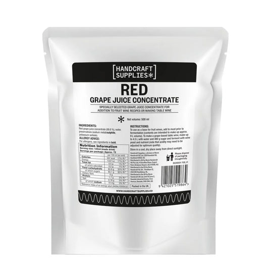 Handcraft Supplies Red Grape Juice Concentrate 500 ml