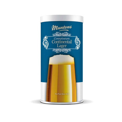 Muntons Connoisseurs Continental Lager Home Brew Kit – main product photo