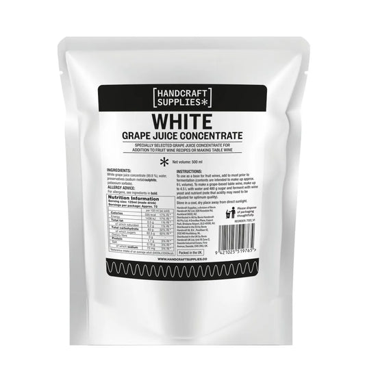 Handcraft Supplies White Grape Juice Concentrate 500 ml