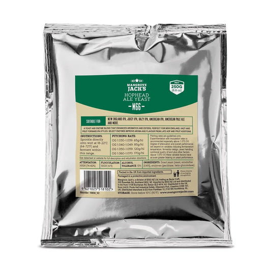 MJ Craft Series Hophead Ale Yeast M66 - 250g Bulk Sachet